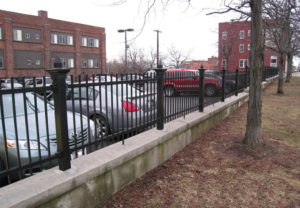 Classic Style Ornamental commercial Fence